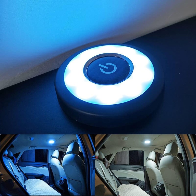 KAGOR Car Ceiling Lights Interior Roof Light USB Rechargeable LED Car Interior Dome Light Bright Multi-Function for Vehicle RV Camping Bedroom Cabinet - Image 4